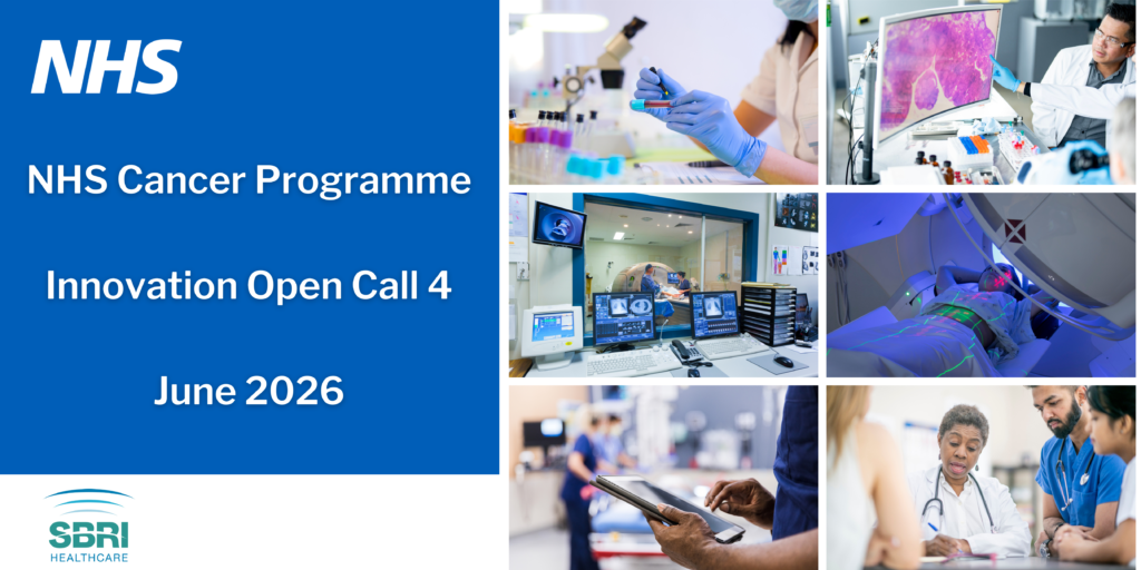 SBRI Healthcare NHS Cancer Programme Innovation Open Call 4